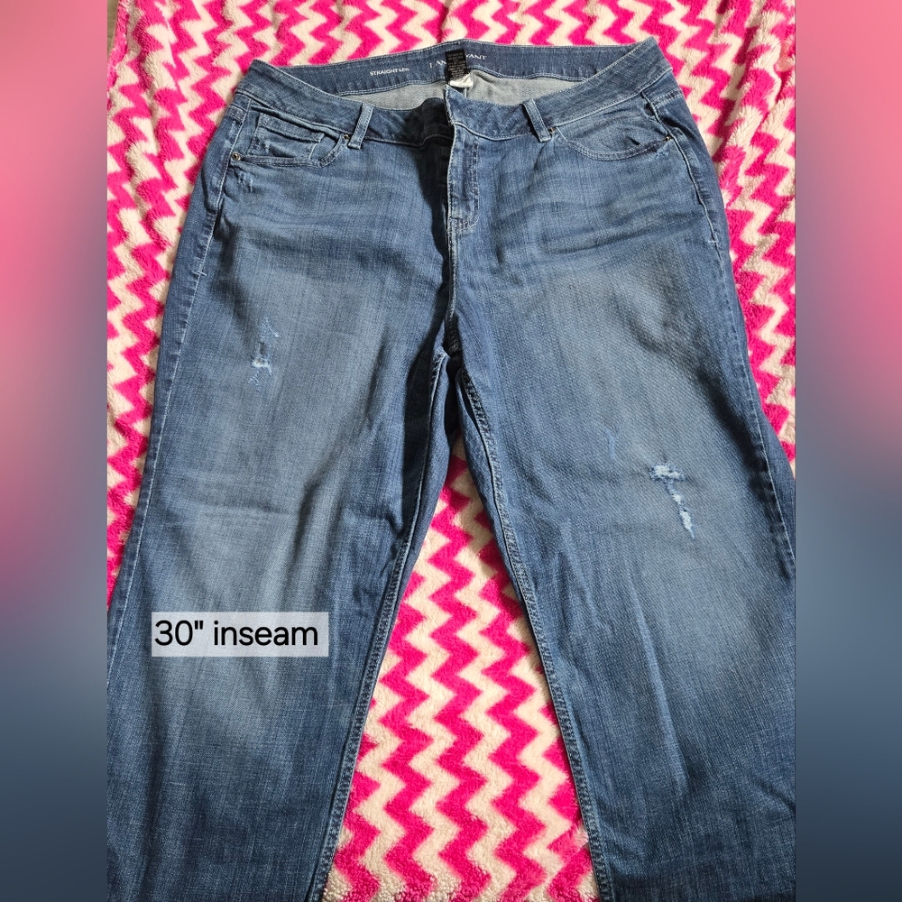 Lane Bryant Straight Leg Jeans